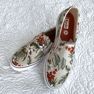 Keds Floral Jump Kick slip-on sneaker 9.5 M NWT